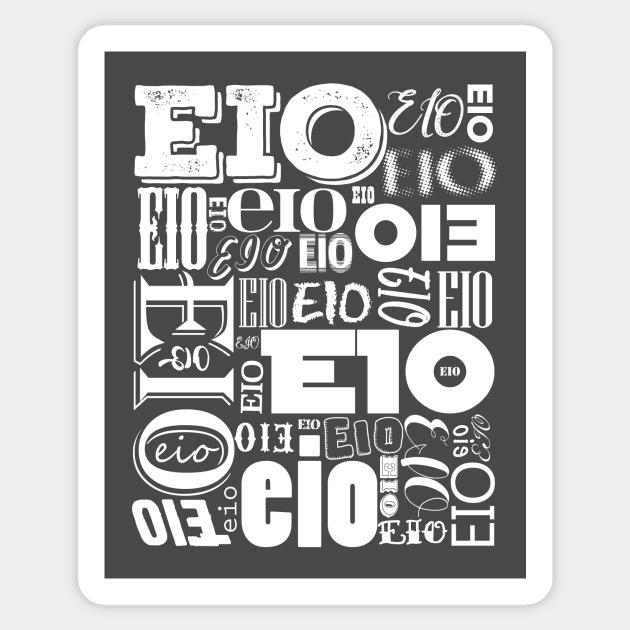 EIO type Sticker by eatitology